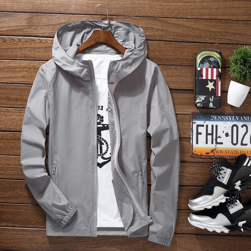 Running Gear Rain - S-7XL يندبروف معطف سريع الجفاف خفيفة