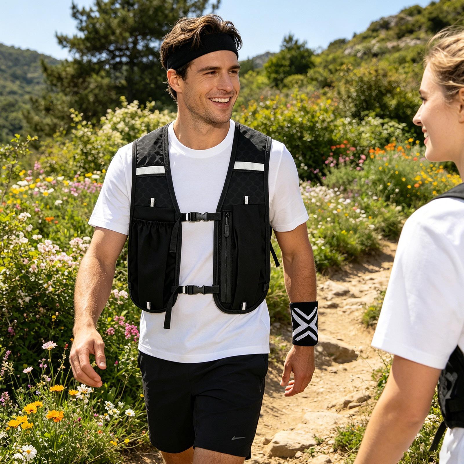 Running Gear Trail - سترة أمان للجري مع حزام للرأس