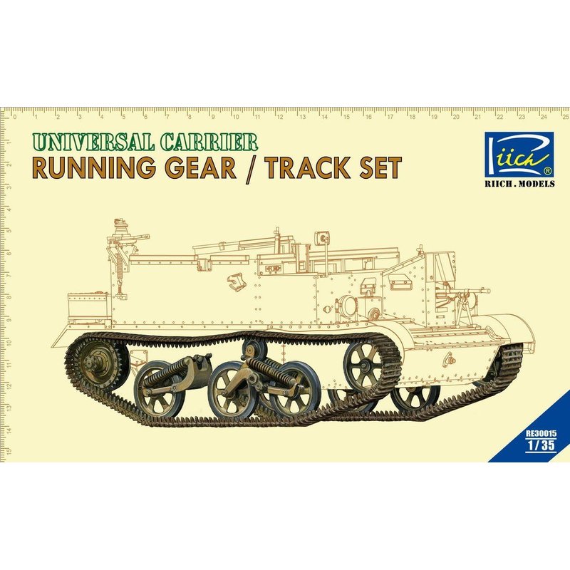 ريتش نماذج RE30015 1/35 العالم - مراجعة Running Gear Track وسعره