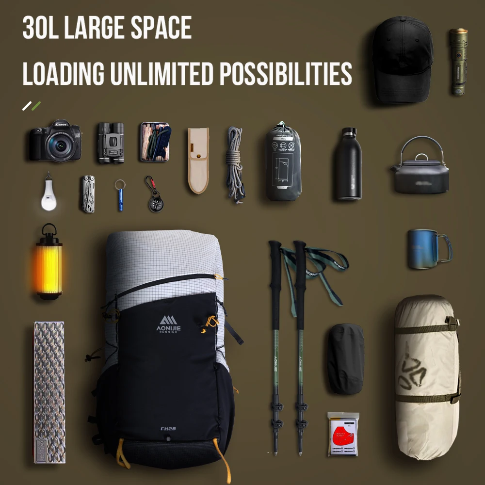 حقيبة ظهر AONIJIE 2026 خفيفة ا - مراجعة Running Gear Trail وسعره