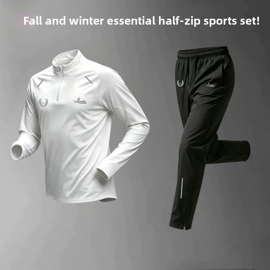 2026Vlan طقم رياضي للرجال بأكم - مراجعة Running Gear Track وسعره