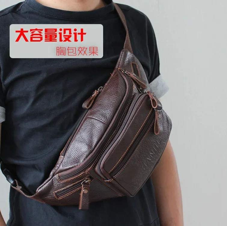 جلد البقر الأصلي الخصر حقيبة ا - مراجعة Running Gear Holder وسعره