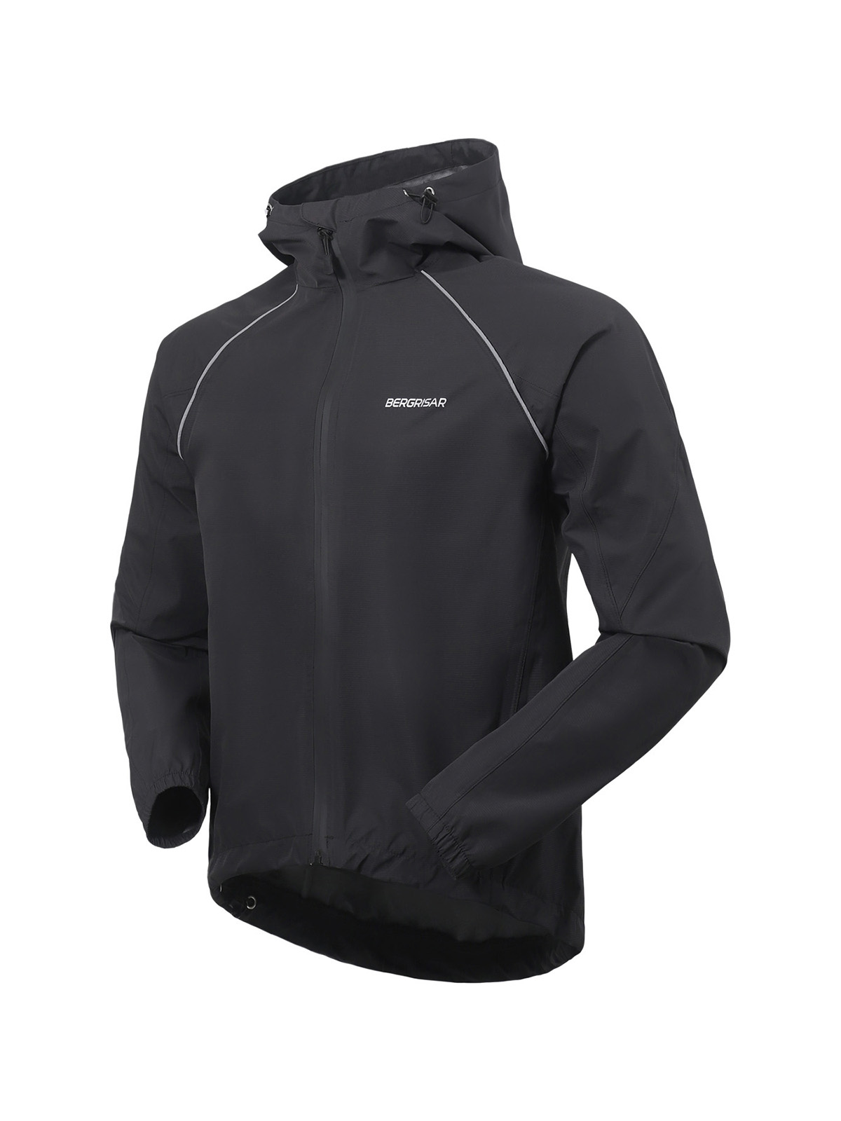 سترة BERGRISAR مقاومة للماء لل - مراجعة Running Gear Rain وسعره