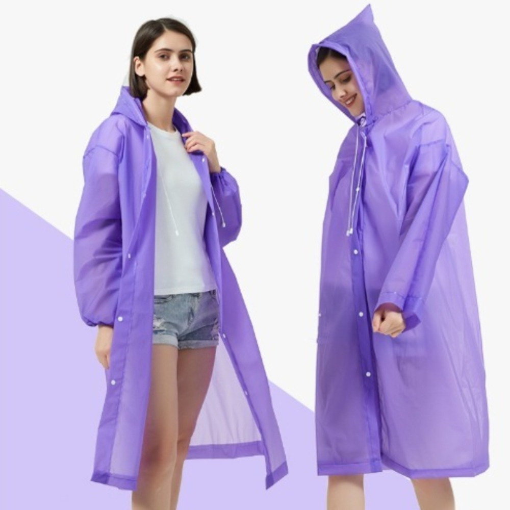 معطف واق من المطر طويل من إيفا - مراجعة Running Gear Rain وسعره