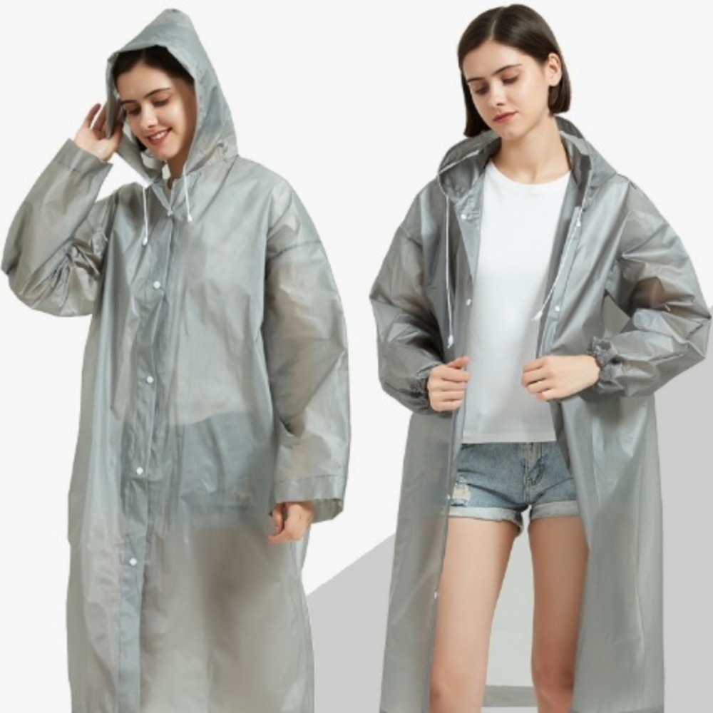 معطف واق من المطر طويل من إيفا - مراجعة Running Gear Rain وسعره