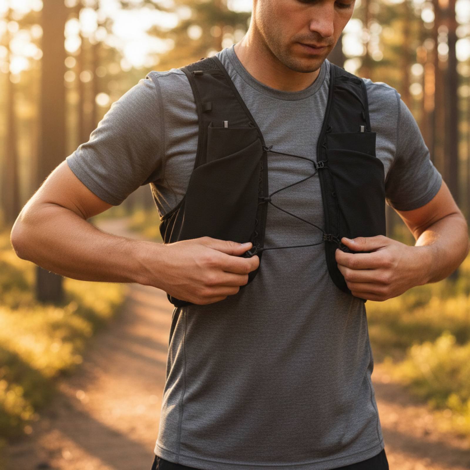 سترة جري خفيفة الوزن محمولة، س - مراجعة Running Gear Trail وسعره