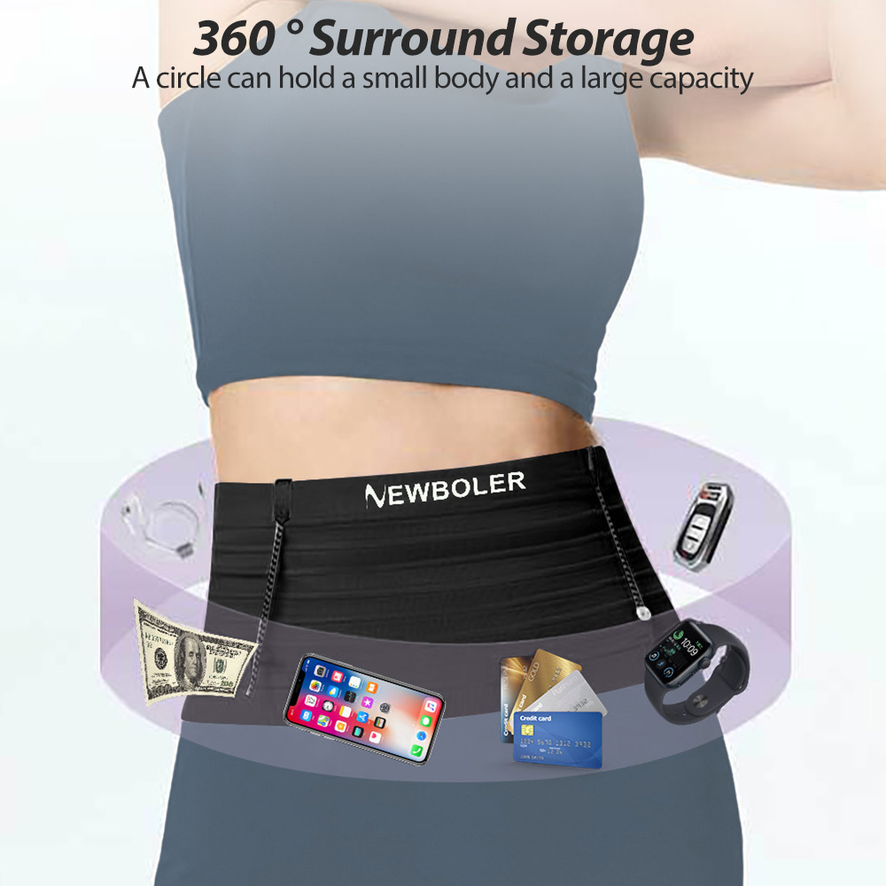 حقيبة خصر رياضية مرنة من NEWBO - مراجعة Running Gear Holder وسعره