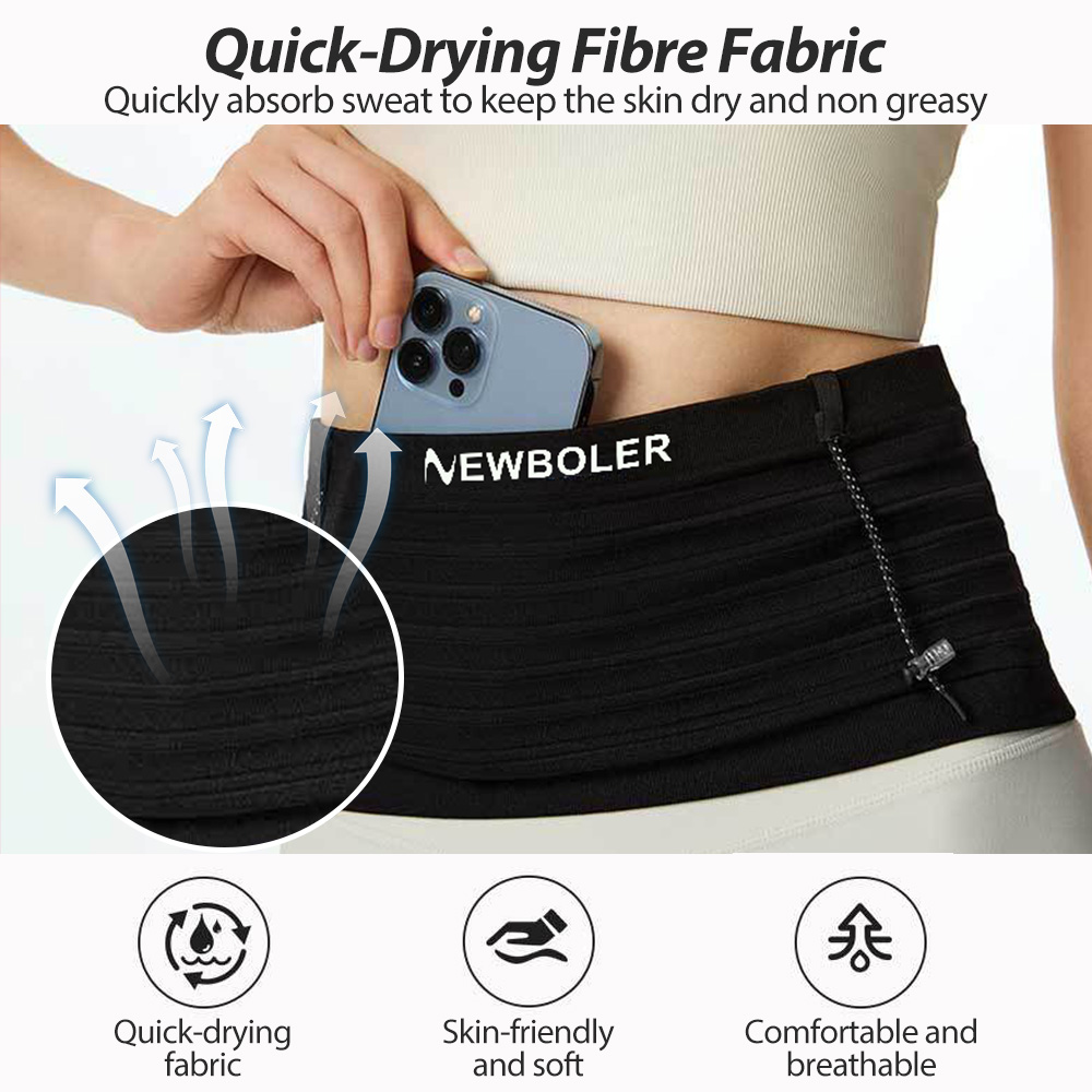 حقيبة خصر رياضية مرنة من NEWBO - مراجعة Running Gear Holder وسعره
