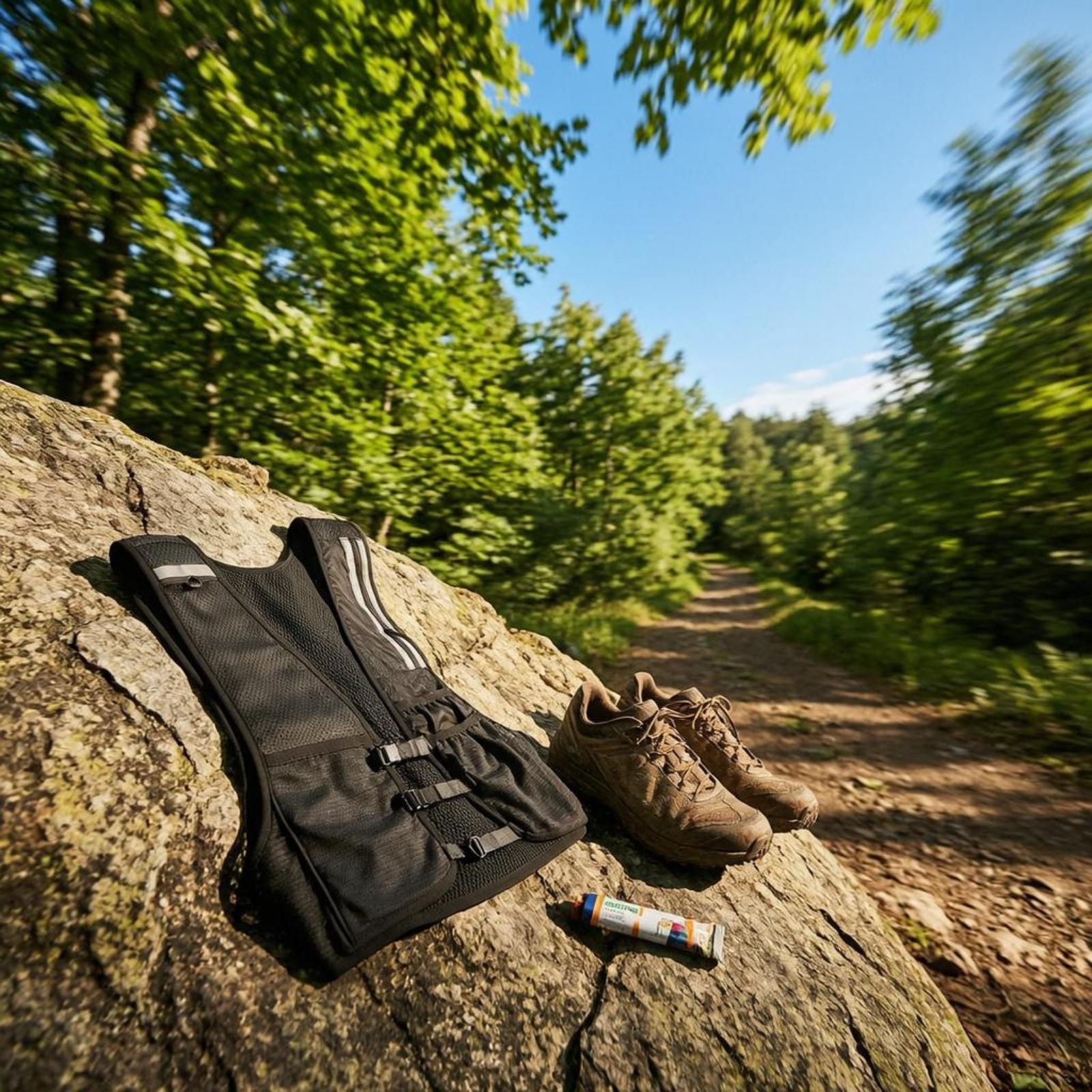 سترة جري خارجية مزودة بأحزمة ق - مراجعة Running Gear Trail وسعره