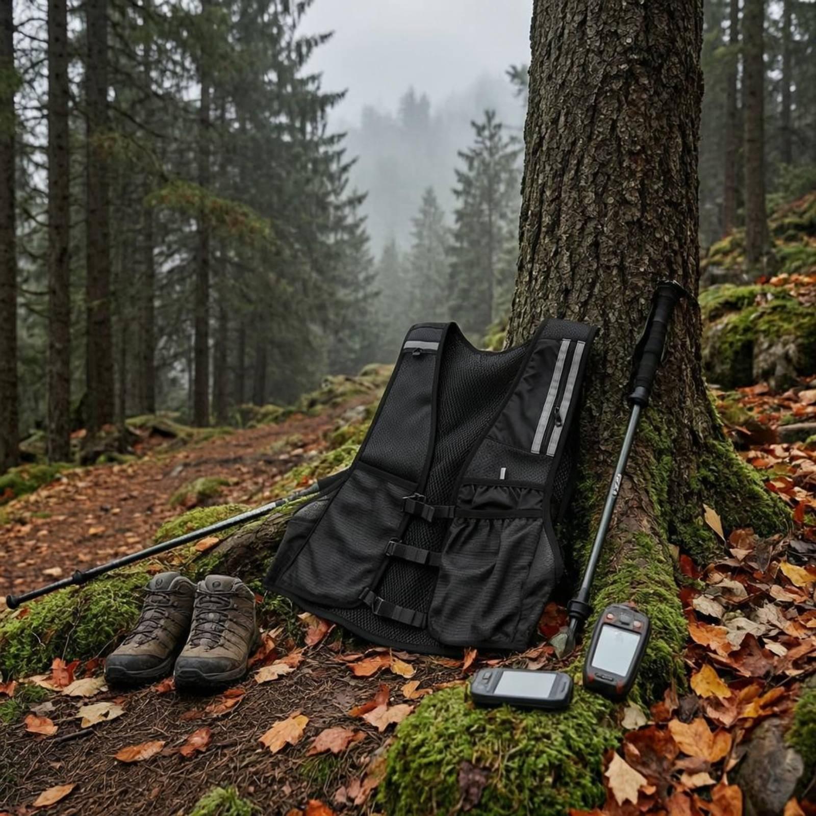 سترة جري خارجية مزودة بأحزمة ق - مراجعة Running Gear Trail وسعره